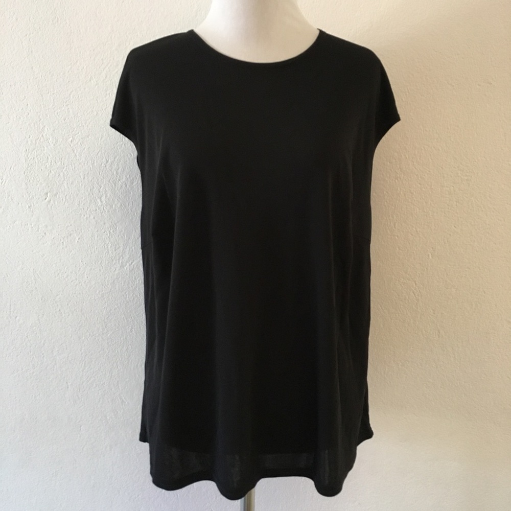 Tamotsu New York Black Blouse size 14 W